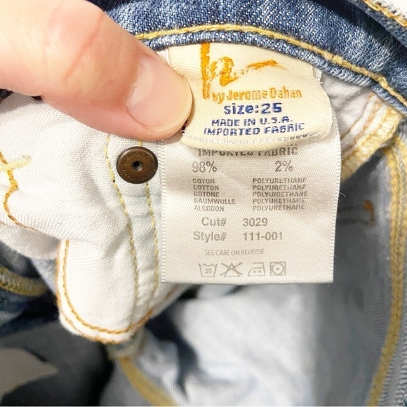 Citizens of Humanity | Distressed boho stretch #111 Low Waist Bootcut Jeans 25 - Picture 5 of 16